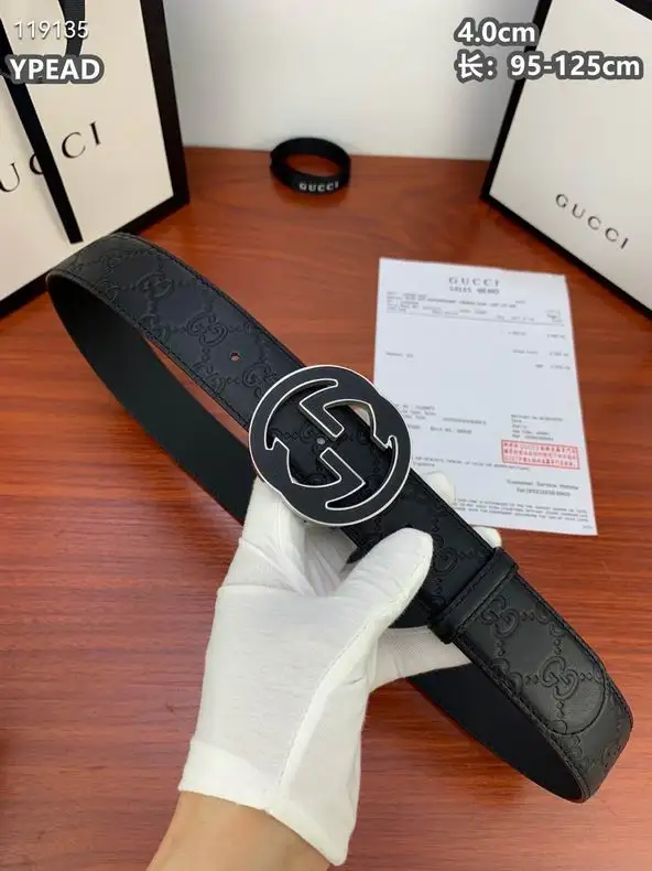 Gucci belt 40mmX95-125cm 8L06
